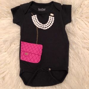 Little Black Dress Onesie